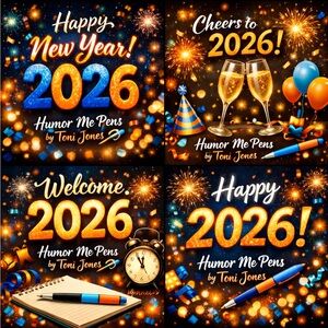 Fun Quote Pens with Colorful Charms